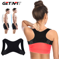 GETINFIT Adjustable Spine Posture Corrector Protection Humpback Back Pain Relief Corrector Back Shoulder Posture Correction Band