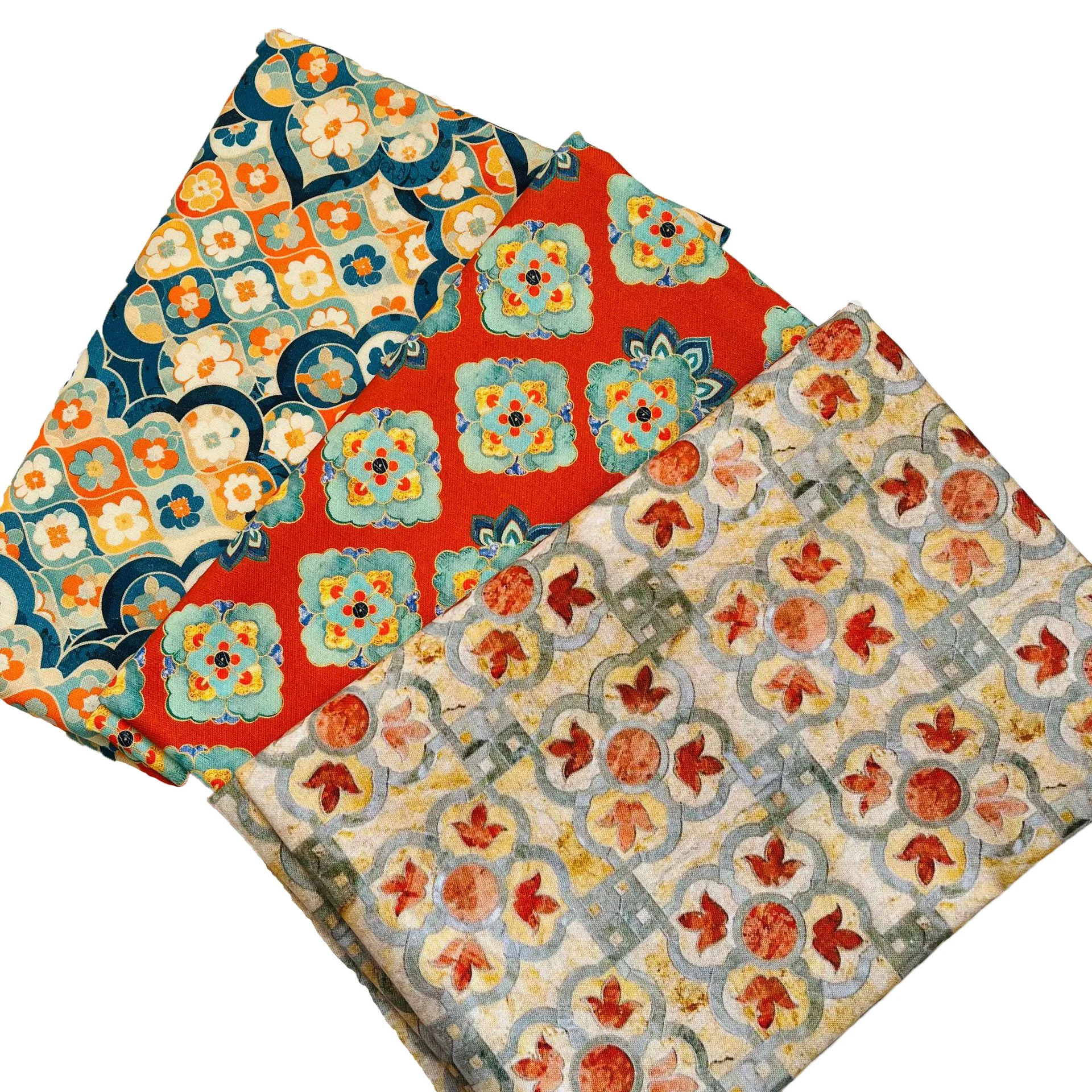 All Cotton, 20 Count Cotton And Linen Fabric, Digital Printed Children's Clothing Shirt, Hanfu, New Chinese Clothing Fabric