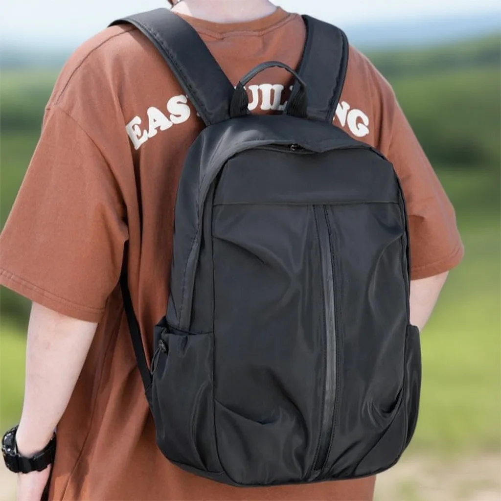 Casual Backpack Men's Fashion Sports Backpack Niche Lightweight Travel Gifts Oxford Cloth