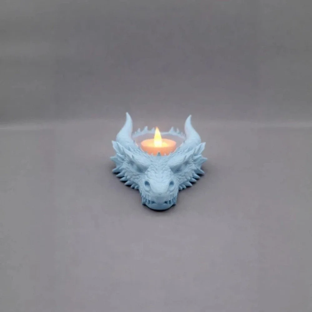 Organizer 3D Print Dragon Head Storage Tray Funny Multi Functional Dragon Head Ornaments Gothic Home Decorations For Home
