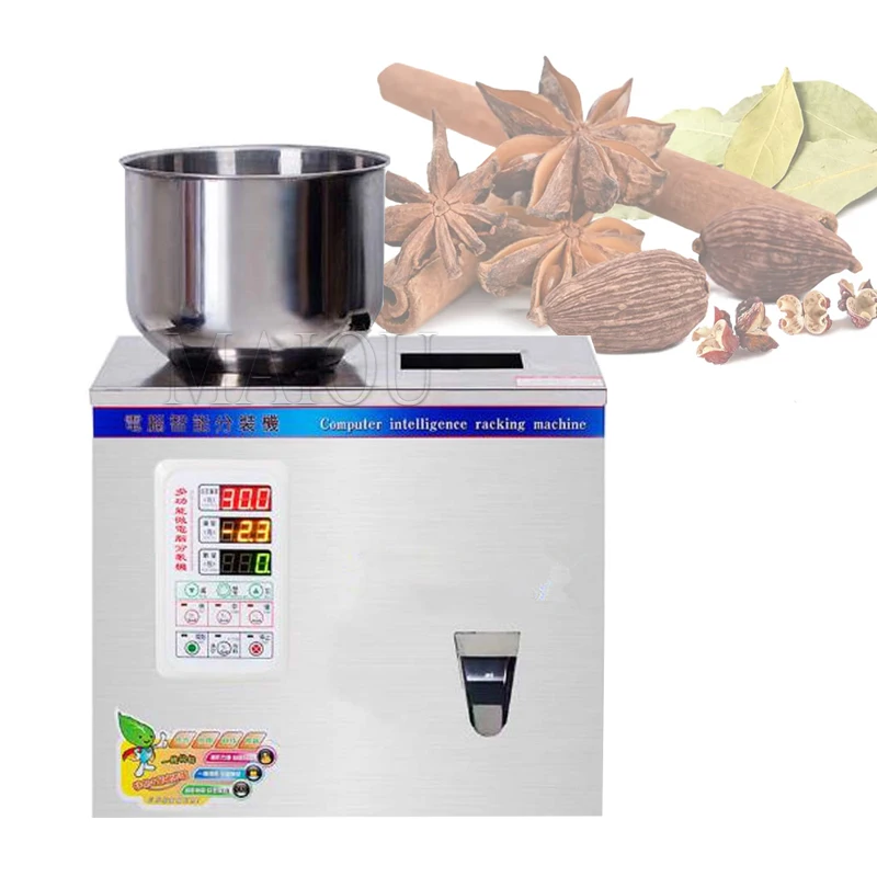 1-25g Automatic Powder Granule Filling Packing Machine Particle Subpackage Device Weighing