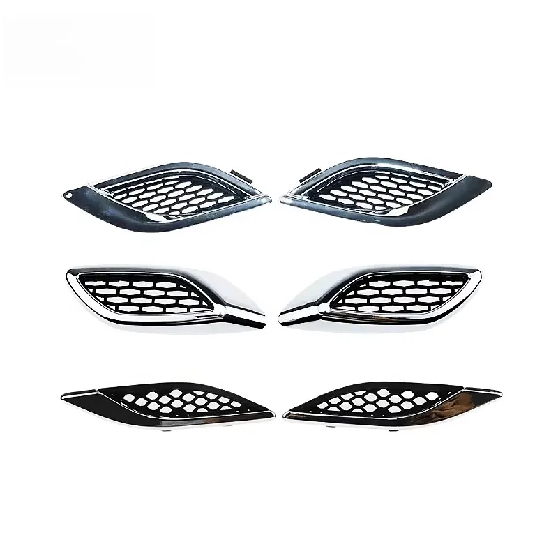 Fender Side Vent Bright Chrome Plated for Ghibli Levante Quattroporte NEW OEM 670013530 670013529 670139654