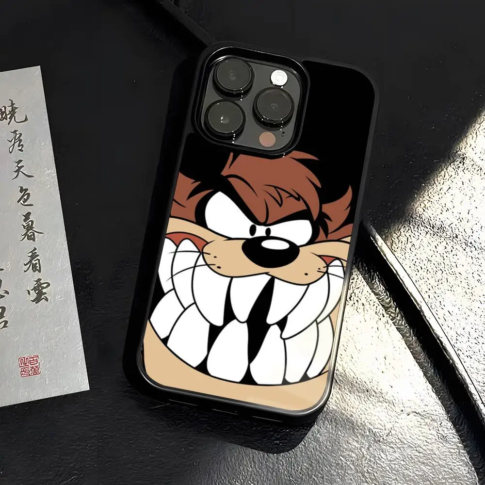 Tasmanian Devil Taz Accessories Phone Case PC+TPU For Iphone 15ProMax 14 11 12 13 Pro Xs Max Mini Xr X 7 8 6 6s Plus Coque