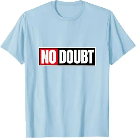 No Doubt Shirt für Teenager Lustige Meme-Shirts mit Teen-Slang T-Shirt Y2k Buchstaben Bedruckt Personalisierter Spruch Aufdruck Niedliches Teenager-Jungen-Shirt – Detail 7