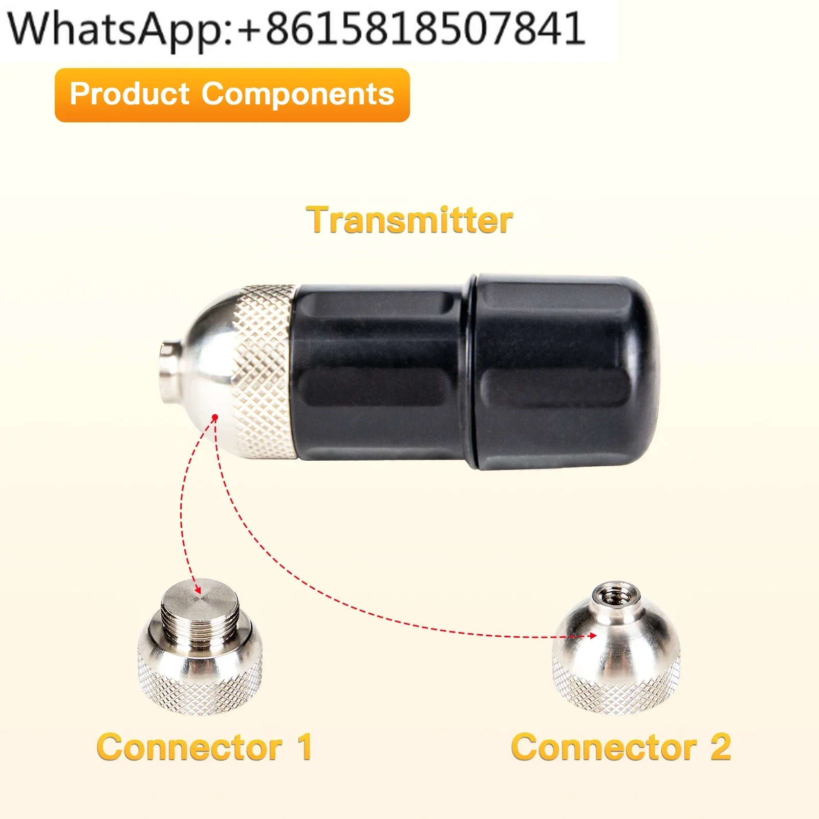 جهاز إرسال لاسلكي SYANSPAN 512 هرتز (512 هرتز Sonde) لموقع كاميرا فحص أنابيب أنابيب الصرف الصحي