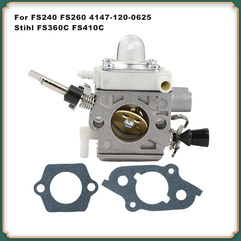Carburador 4147-120-0625 para recortadoras Stihl FS240 y FS260, Compatible con modelos FS360C y FS410C