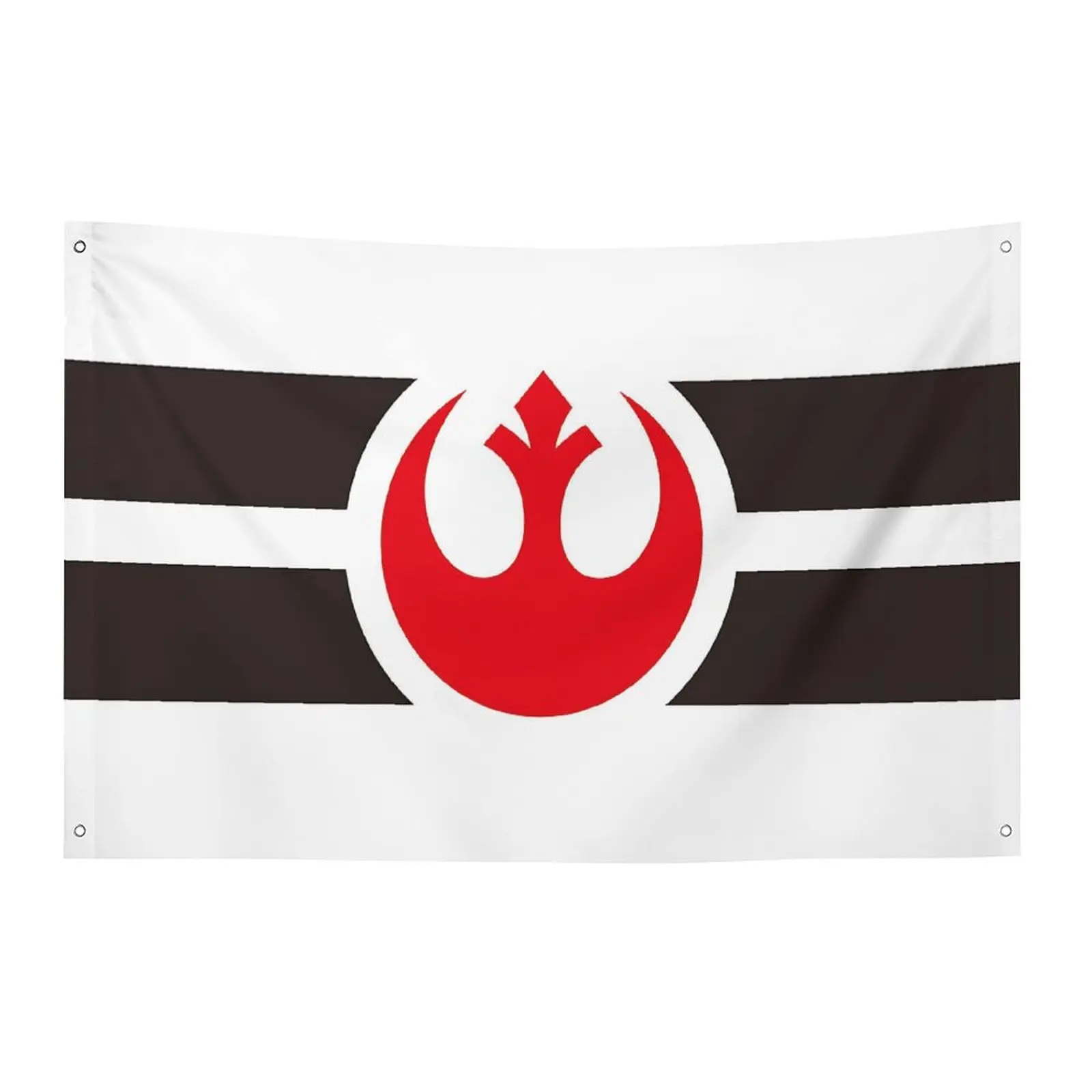 3x5Ft großes Rebel Alliance Flaggenbanner für drinnen und draußen, Zimmer, Männerhöhle, Dekoration, Wandteppich, individuelle Flaggen für Schlafzimmer, Flaga-Garage