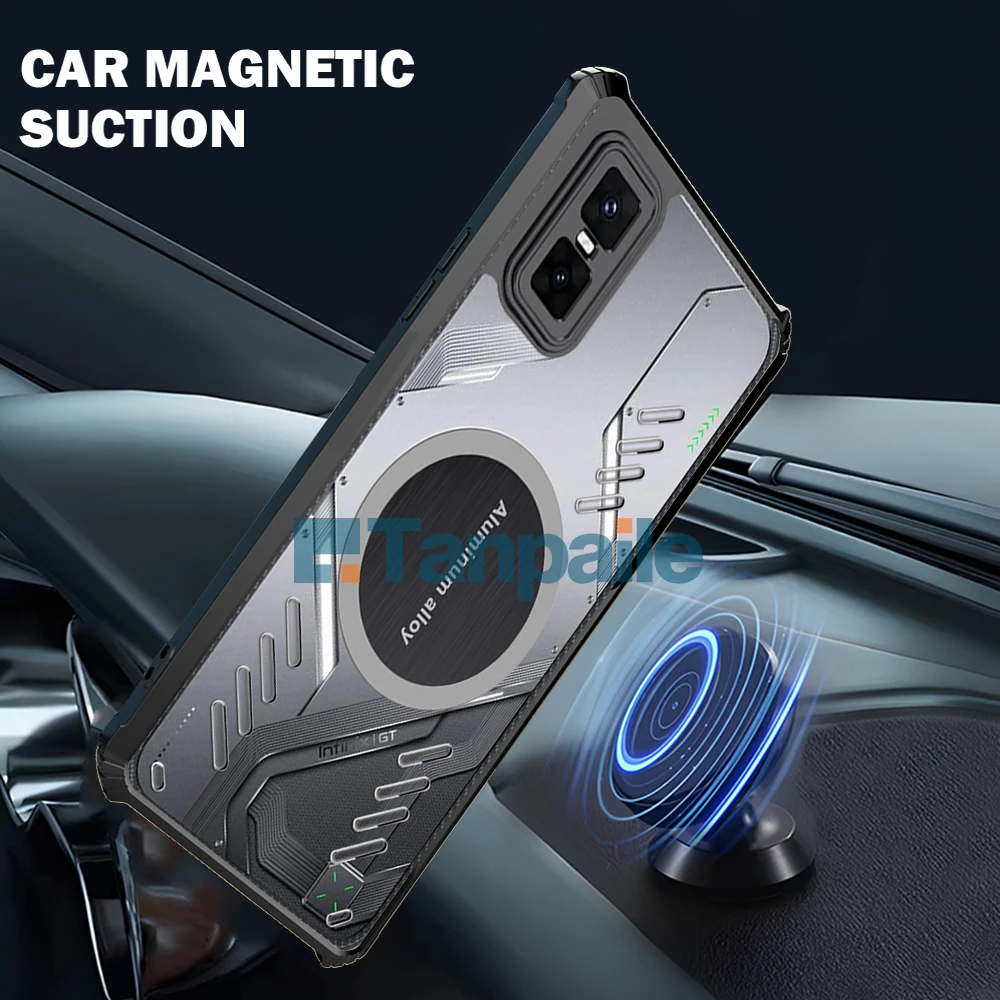 Etui chłodzące z magnetyczną ochroną przed wstrząsami i rozpraszaniem ciepła do Infinix GT 30 Pro / Infinix GT 20 Pro — zdjęcie produktu 6