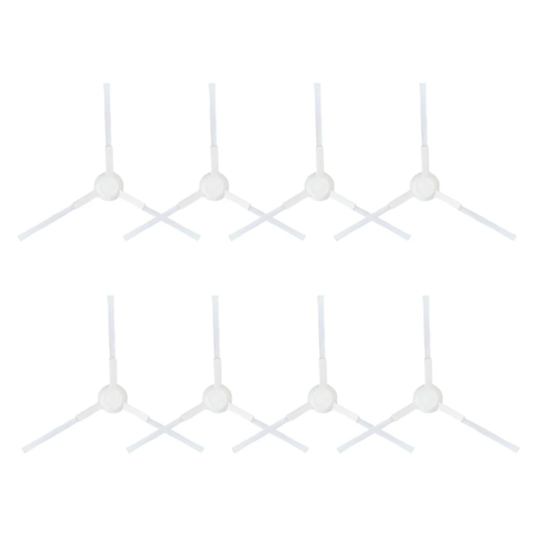 8Pcs For Xiaomi E10 E12 B112 Robot Vacuum Cleaner Replacement Parts Side Brush Parts Accessories