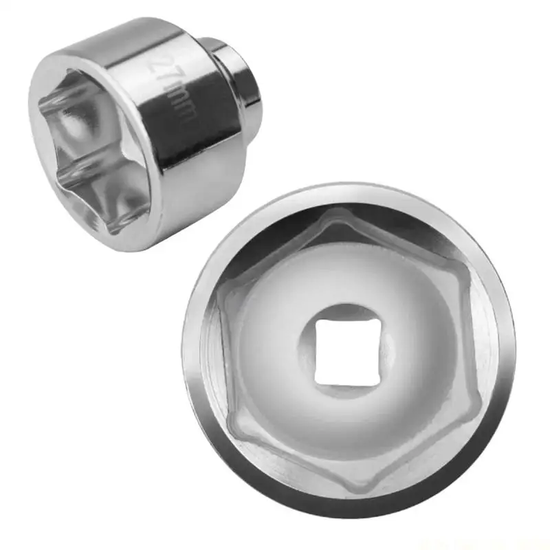 J0MA Secure Grip 27mm Universal Cap Oil Filter Wrench Spanner for Multiple Vehicle Models Including Car and Motorcycles