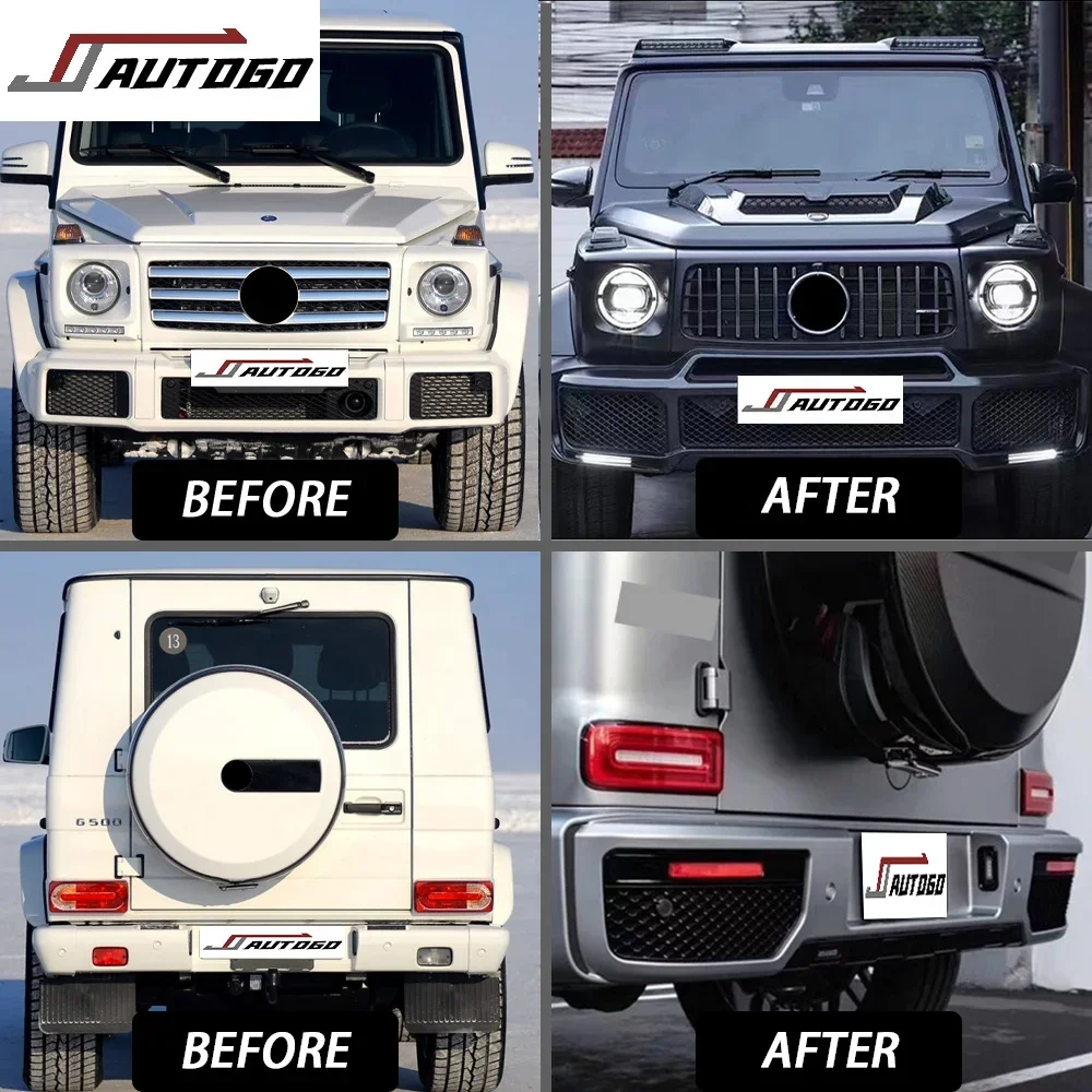 Auto Tuning Accessories Body Kit For  G-Class G Wagon G500 G550 W463 2002-2018 Upgrade to W464 W463A 2019+ B-