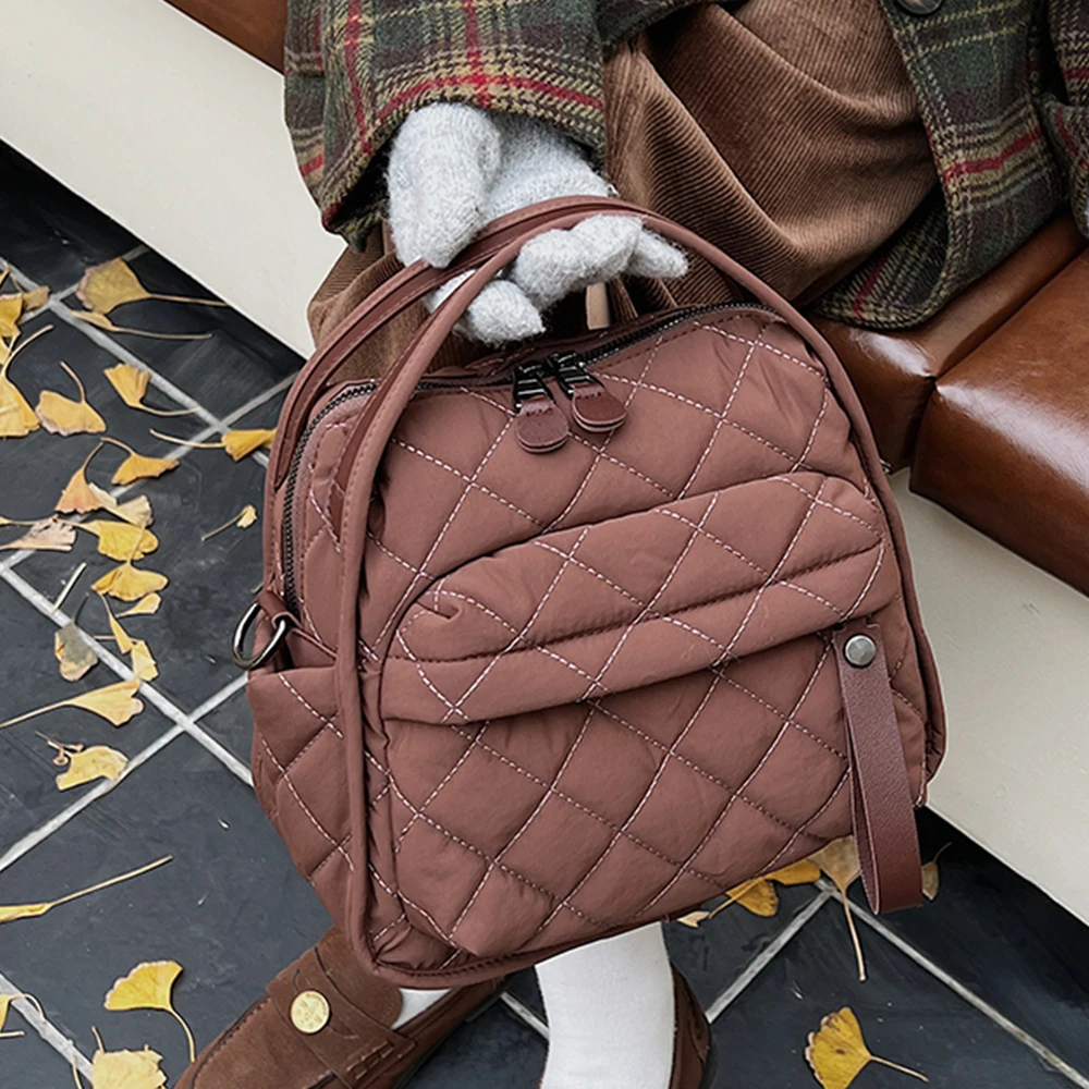 

Mini Casual Diamond Crossbody Bag with Magnetic Closure and Adjustable Strap,Small Handbag Tote Shoulder Bag for Women Daily Use