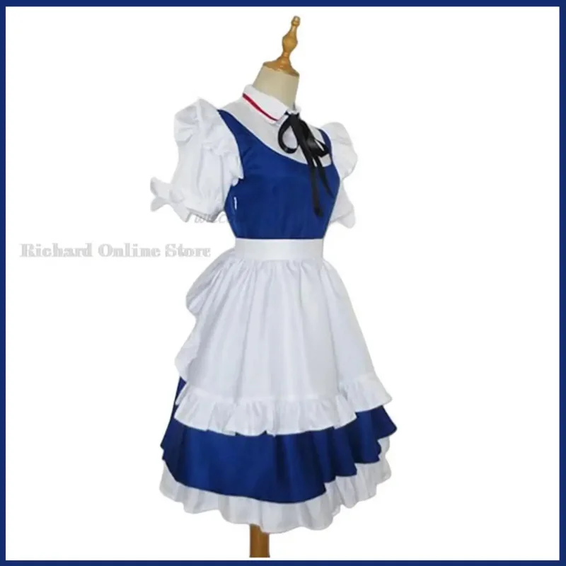 Anime game toushou project izayooi Sagya cosplay costume maid attire lolita dress women sexy kawaii Halloween carnival suit