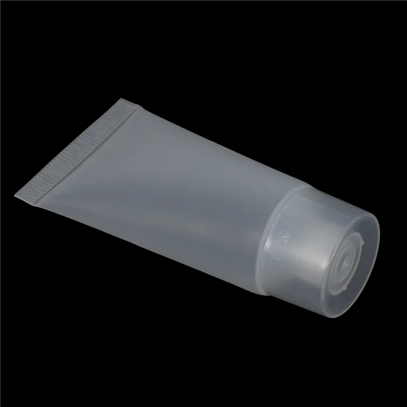 GYTB-400Pcs 15 مللي أنبوب إعادة الملء زجاجة محلول فارغة أنبوب لين مع غطاء السفر ضغط يشكلون الحاويات زجاجات إعادة الملء