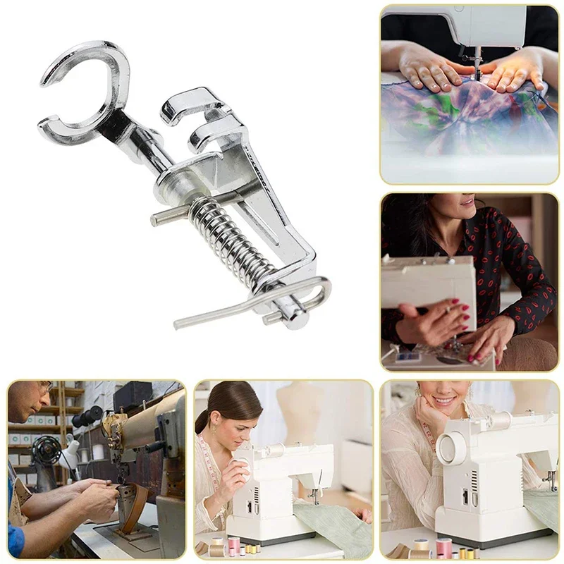 Metal Open Toe Free Motion Quilting Embroidery Presser Foot For Brother Singer JANOME Domestic Sewing Machines