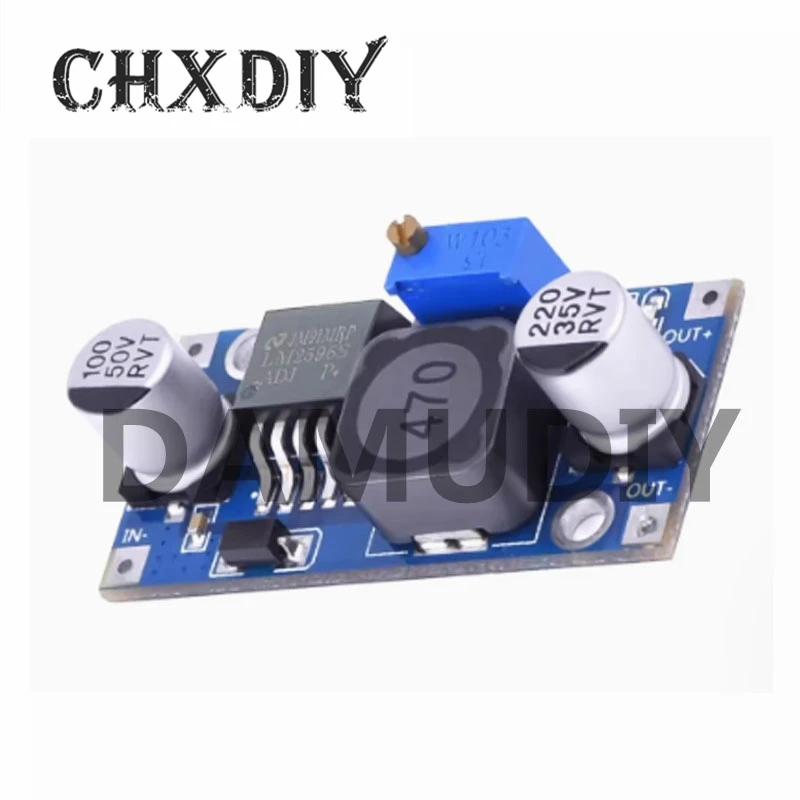 10 piezas LM2596 DC 4,0-40-1,3-37 V DC-DC módulo convertidor reductor ajuste regulador de voltaje LM2596-ADJ 5V 3,3 V 12V reductor CHX