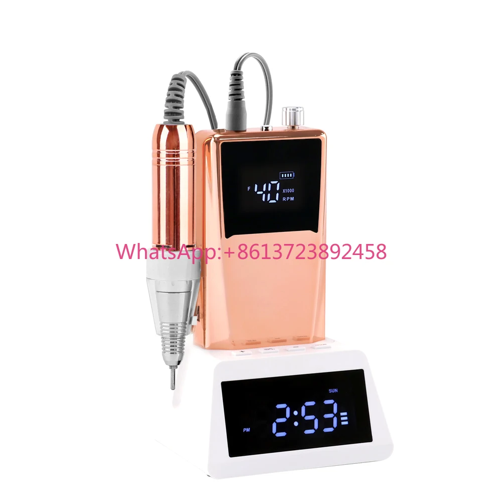 

45W Nail Salon Use Manicure Art Tool Manicure Drill for Professional Nails Drill File Rechargeable Electric Nail File