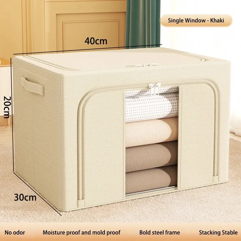 1Pcs Home Storage Bag For Clothes Suitcase Clothing Divider Container Home Organizer Box Foldable Portable Baina Box