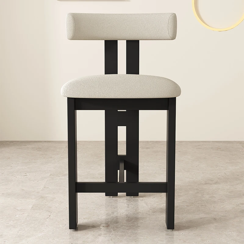 

Unique Minimalist Nordic Bar Stools Back High Sturdy Designer Bar Stools Ergonomic Modern Sillas De Comedor House Accessories