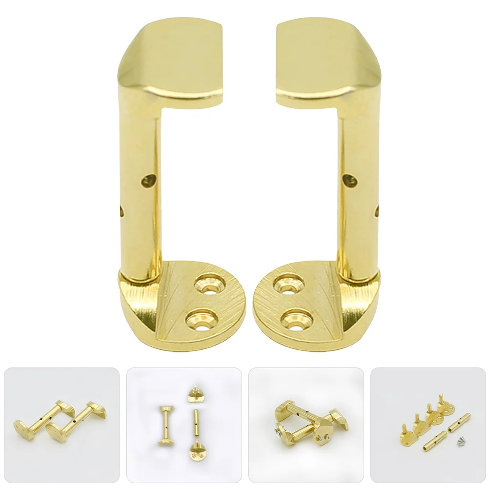 

2Pcs Violin Chin Rest Clip Secure Fit Precision Design Smooth Finish Popular Choice Among Players Replacement Part for Violin