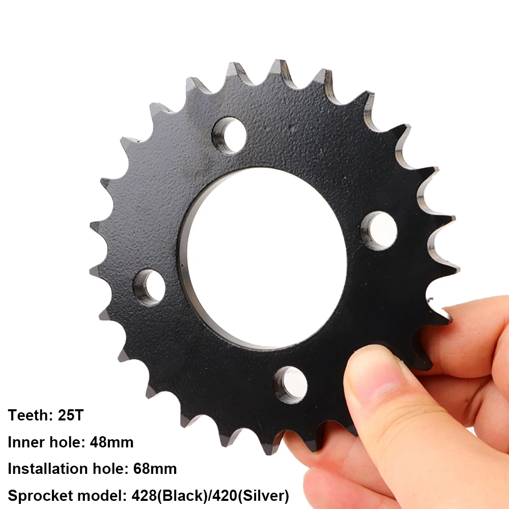 

420/428 35 Tooth Rear Sprocket Cog ID 48mm For 50cc 70cc 90cc 110cc 125cc Electric ATV Quad Dirt Pit Bike Trike Motorcycle Parts