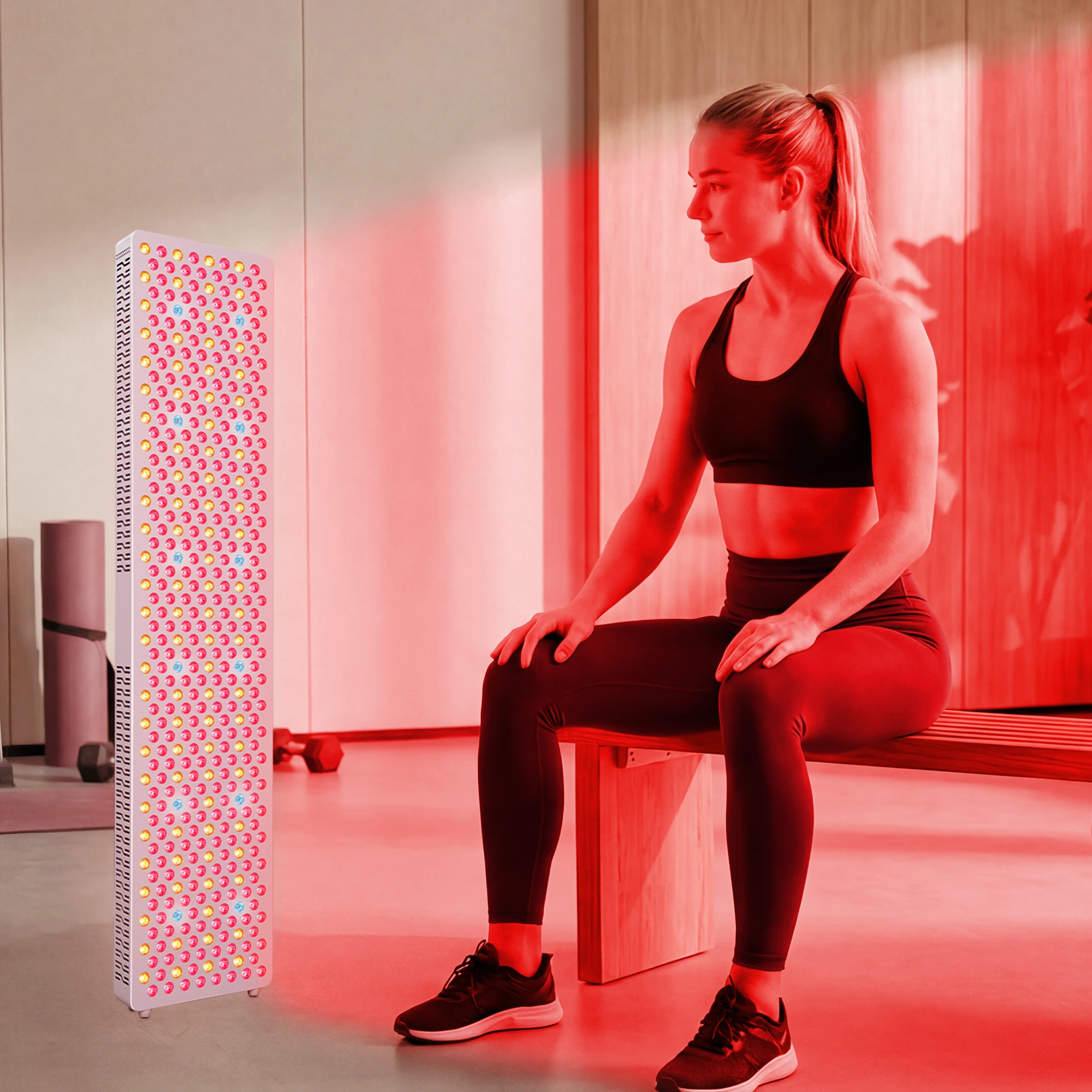 

Аппарат для светотерапии IDEATHERAPY 480нм 590нм 660нм 1064нм, LED-терапия для половины тела, инфракрасная и красная светотерапия