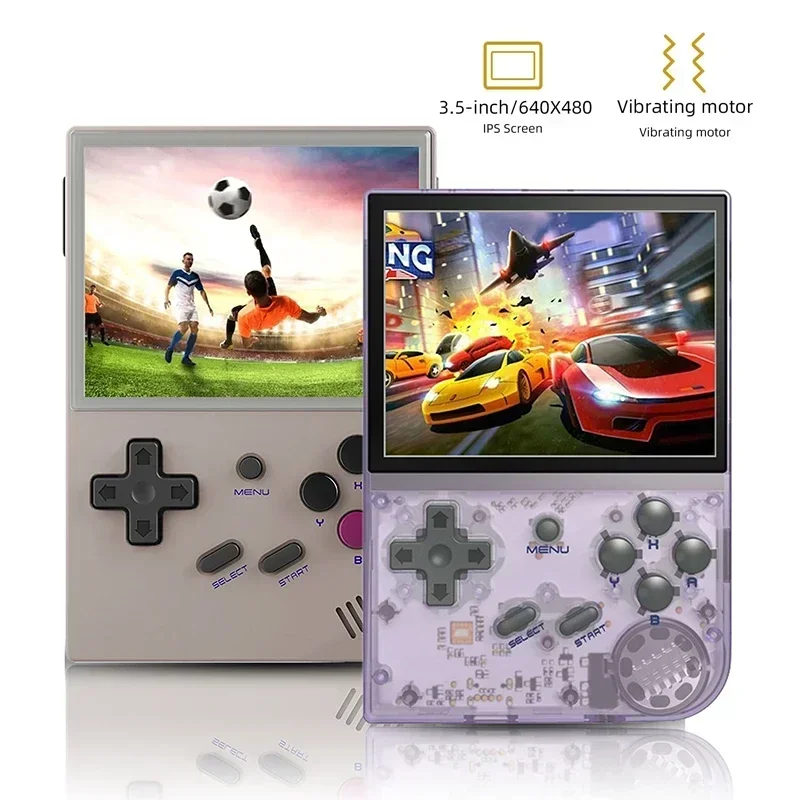 RG35XX Retro Handheld Game Console Linux System 3.5 Inch IPS Screen Cortex-A9 Portable Pocket Video Player 13000 Games 64G 128G