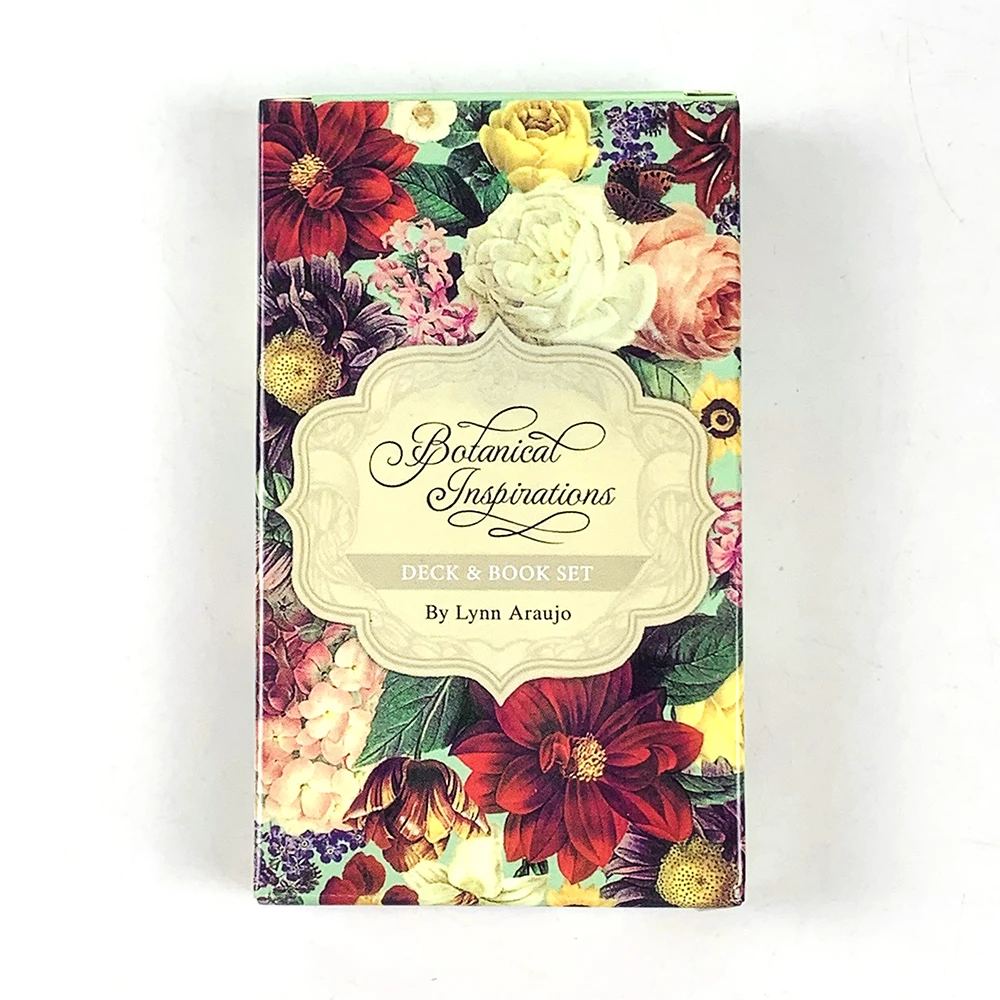 New Botanical Inspirations Oracle Cards A 44 Tarot English Divination Edition Deck Borad Playing Games For Party