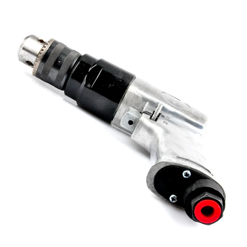 3/8 inch Air Drill Pistol Grip Pneumatic Drill with Reversible Rotation for Wall Floor and Metal Plate Drilling