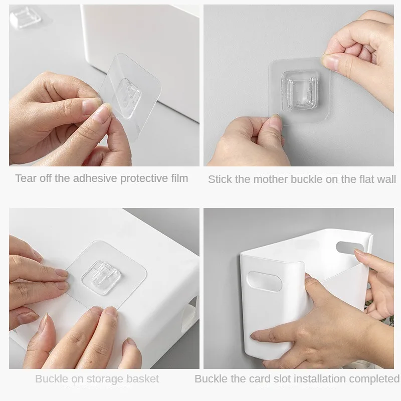 Pellicola trasparente non perforata Scaffale interno per armadio Scaffale a muro Scaffali Scaffale per spezie Stendino per piatti Organizzatore per porta dell'armadio per cucina