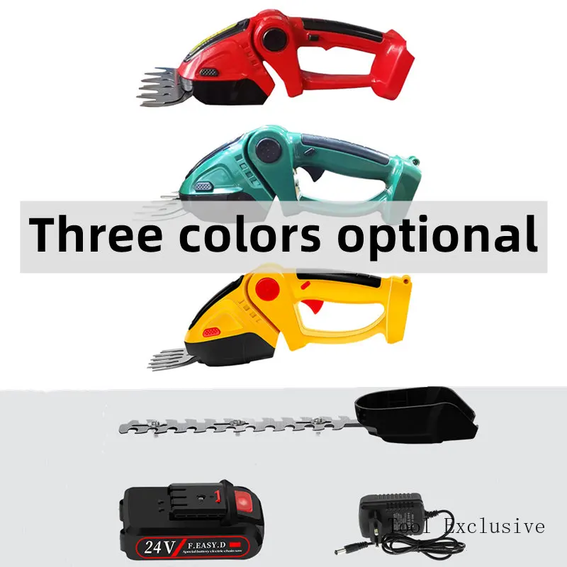 

24V/36V 13000R/min Electric Hedge Trimmer Pruning Garden Grass Shears Pruning Green Belt Gardening Pruning Tool Hedge Mower