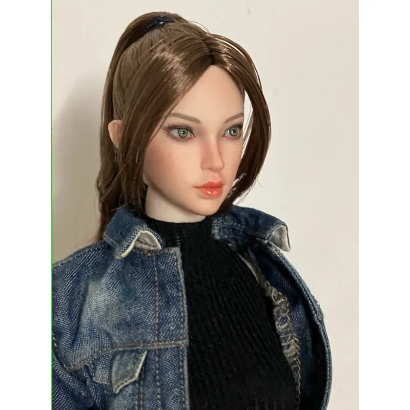 

JKTOYS масштаб 1/6 K-006 Юми красивая красота голова резьба три прически подвижные глаза модель для 12 "фигурка тела