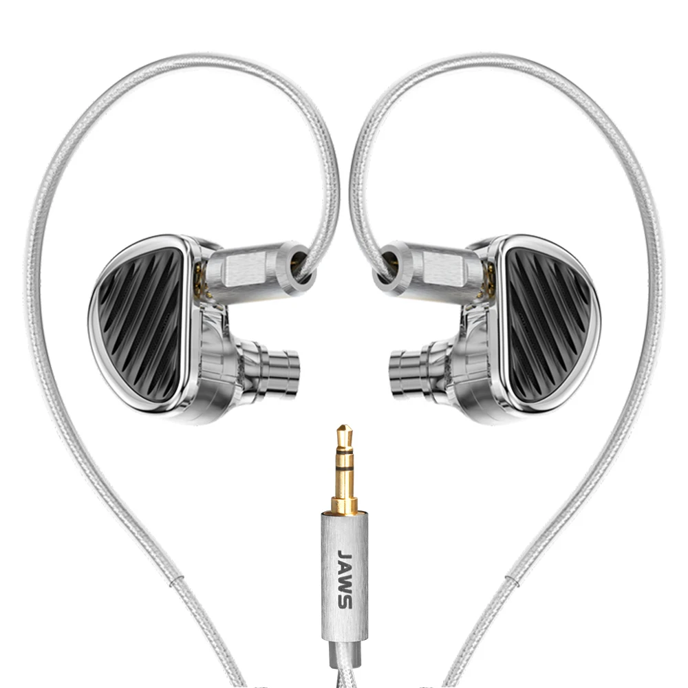 TRN JAWS In-Ear Oordopjes 3DD 4BA 1PD Driver Technologie HIFI Monitor Running Hoofdtelefoon Oordopjes Headset