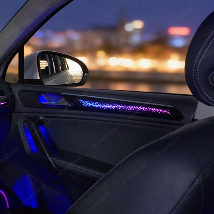 For Volkswagen TIGUAN LED Symphony  Car Ambient Light Multi Function Control Colorful Auto Interior Upgrade Lighting Dimmable