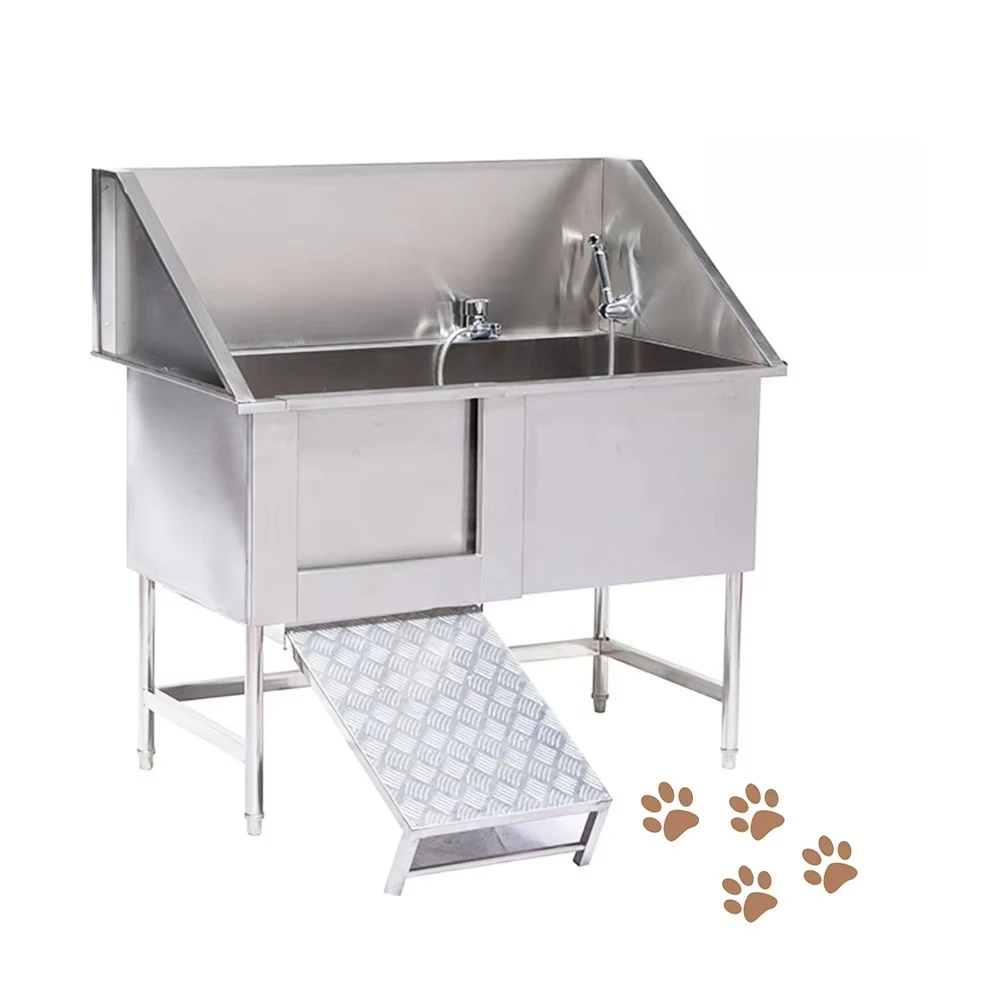 

Wash Machine For Small Animal Professional Por Stainless Steel Dog Spa Bath Tub