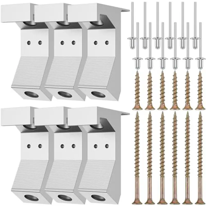 

Набор для ремонта скрипящих полов A60z30pcs, комплект из сплава для устранения скрика полов, набор для фиксации напольных покрытий для полов толщиной 5/8 дюйма и более, прочный