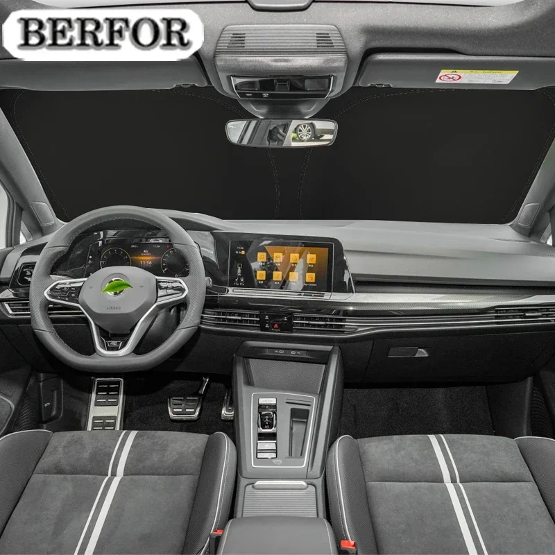 Для Volkswagen VW Golf 7 MK7 MK7.5 GTI R GTE GTD 2016-2020 Автомобильный наноизоляционный козырек от солнца на лобовое стекло, козырек от солнца на переднее окно