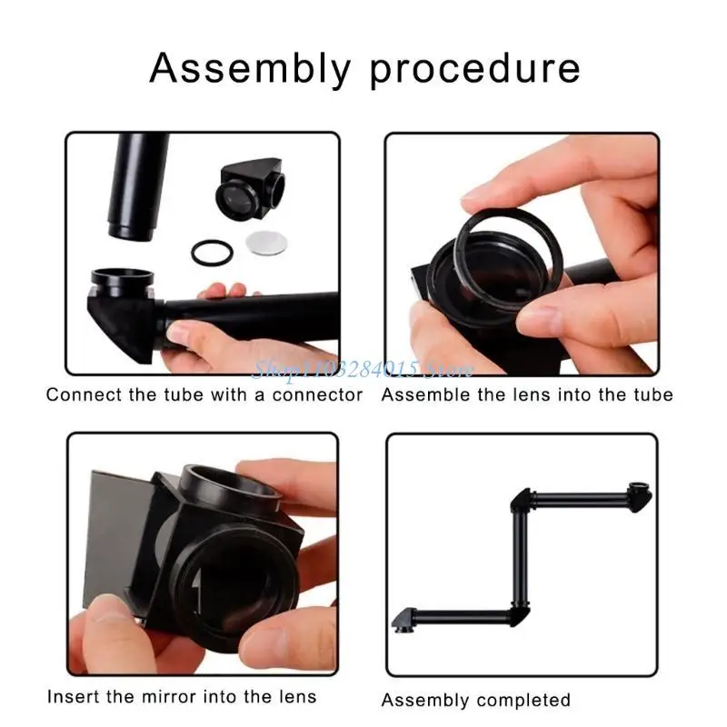 Rotating Learning Periscope Educational Periscope Easy to Assemble for Physics Teaching Optical Experiment Supplies