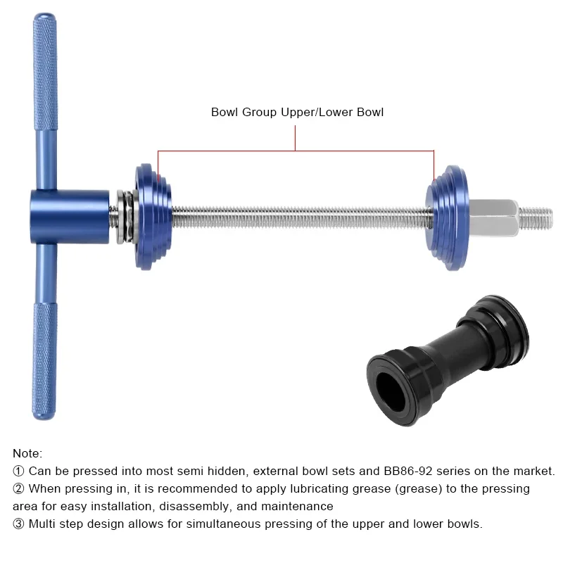 Fahrrad Tretlager BB Installation Werkzeuge Mountainbike Headset Presse Werkzeug Verarbeitung MTB Rennrad Reparatur Werkzeuge – Detail 9