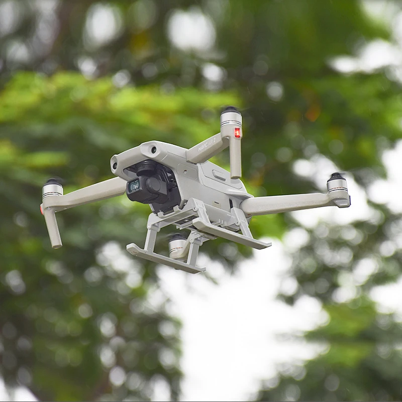 Dji Mavic air 2/2s折りたたみ式キャビン,高さエクステンダー,ロングレッグフットスタンド,クイックリリースジンバルプロテクター