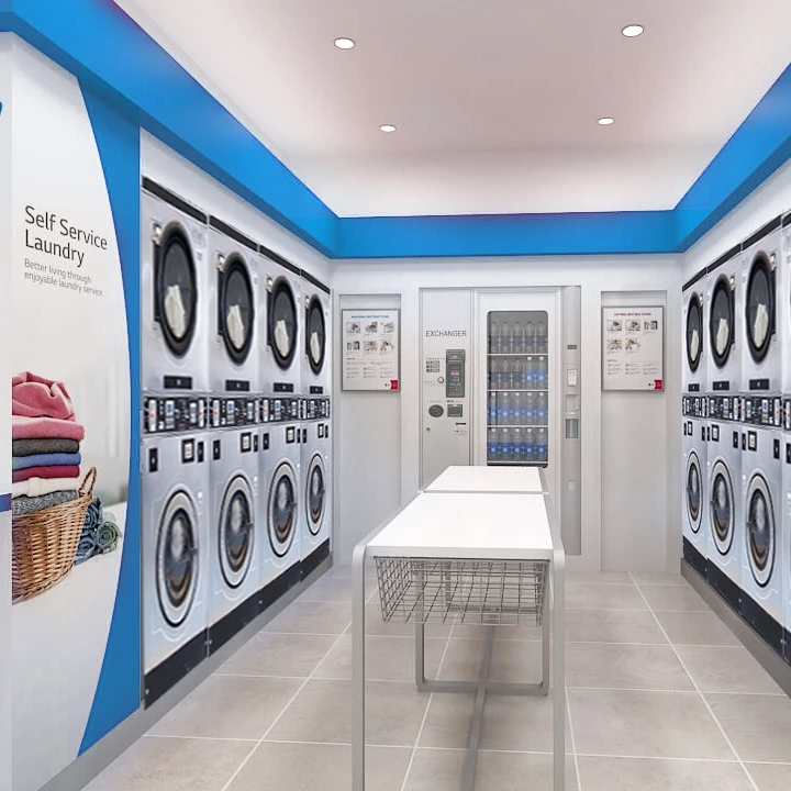 2023 New Design Professional Industrial Automatic Laundry Washing Machines And Dryers Prices