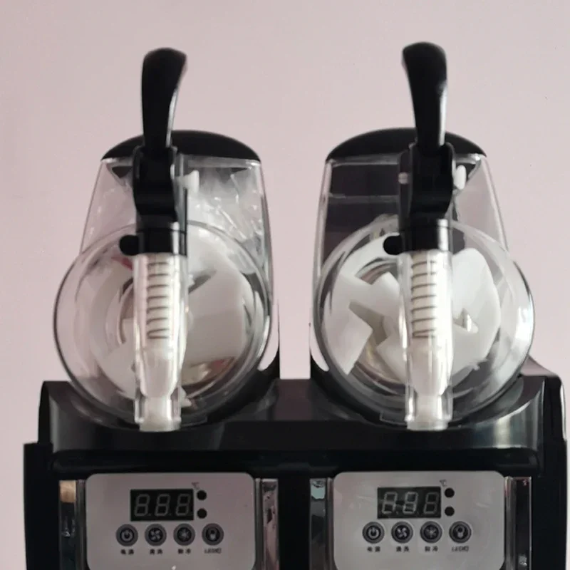 

Commercial Frozen Slushy Three Tanks Juicer Slush Fruit Maker Snow Melting Machine