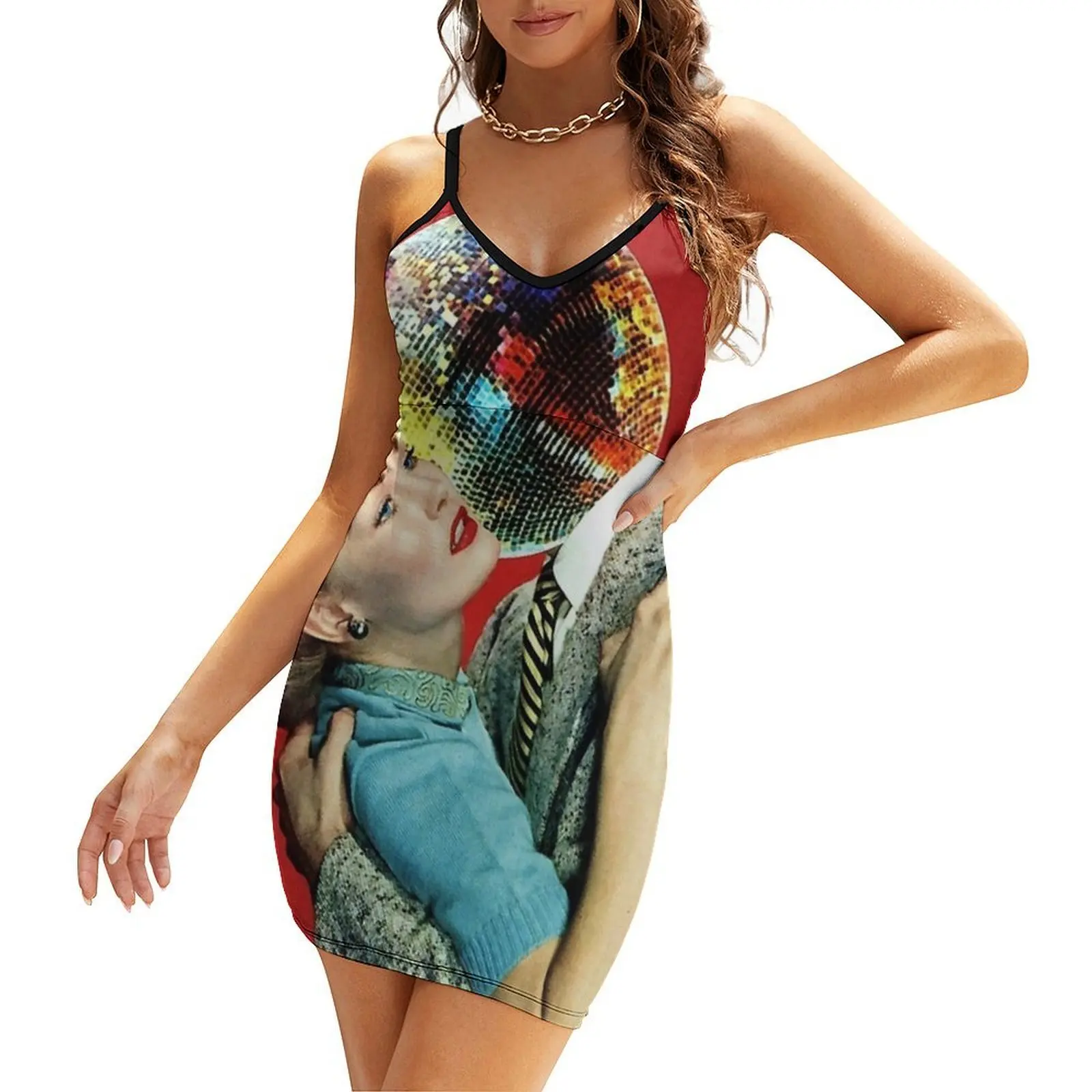

Discothèque Sling Dress Clothing female women's evening dresses 2025 clothes for women