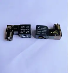 DC12V DC24V AC110V AC220V Solenoid Valves coil with LED for solenoid valve 3V110 4V110
