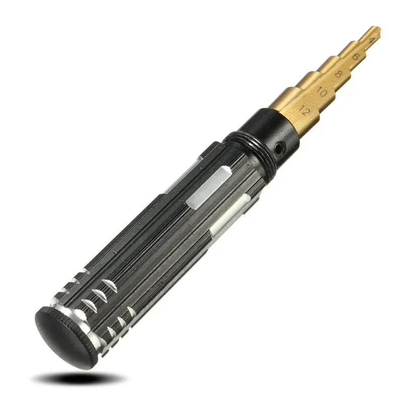 1pcs With Cap 4-12mm Multi-level Reamer Titanium Steel Alloy Reaming Tool