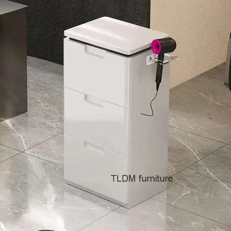 

Barber Beauty Salon Trolley Cosmetic Spa Makeup Rolling Salon Trolley Storage Drawers Carrello Attrezzi Salon Furniture BL50ST