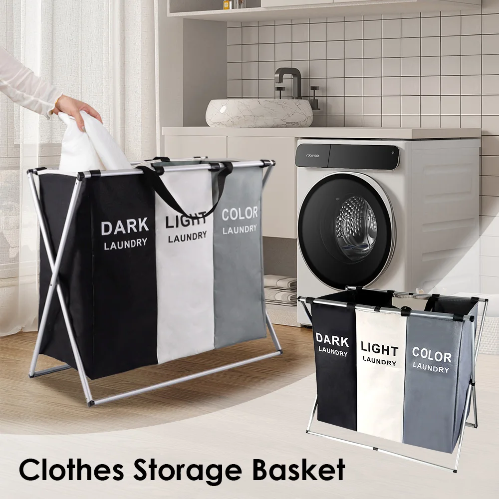 

Foldable Dirty Laundry Basket Home Large Dirty Clothes Toy Laundry Hamper Storage Bag Drawer Clothes Storage Laundry Sorter Bin