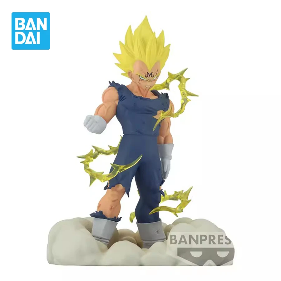 Banpresto Dragon Ball Anime Figurines History Box Super Saiyan Majin Vegeta Action Figures DBZ Figurals Collectible Model Toys