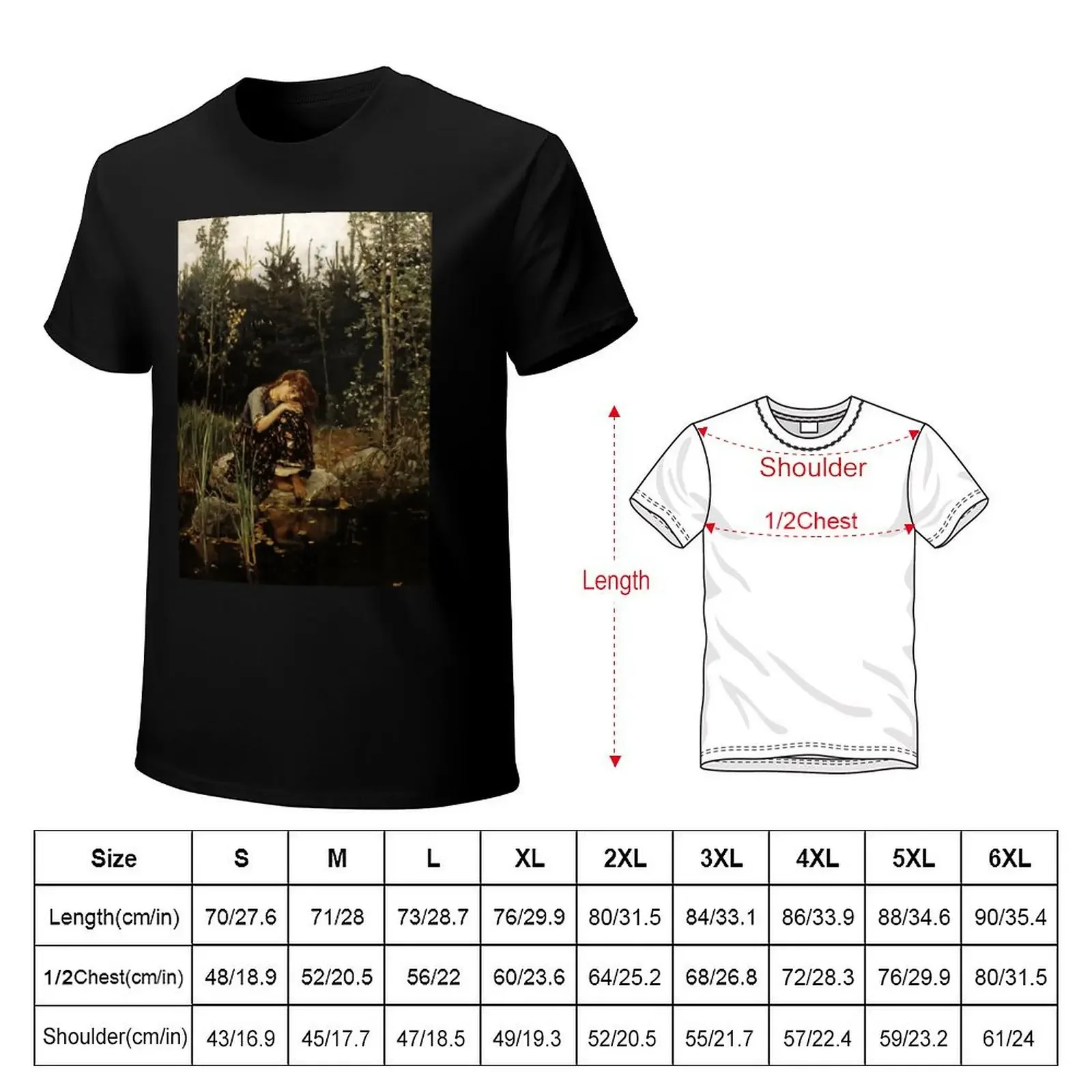 Alyonushka - Viktor Vasnetsov T-Shirt new edition shirts graphic tees mens clothing