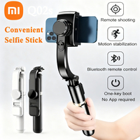 Xiaomi New Selfie Stick 1045mm Wireless Bluetooth Remote Shutter LED Fill Light Extended Stable tripod for Android IOS Cellphone